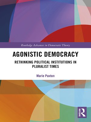 cover image of Agonistic Democracy